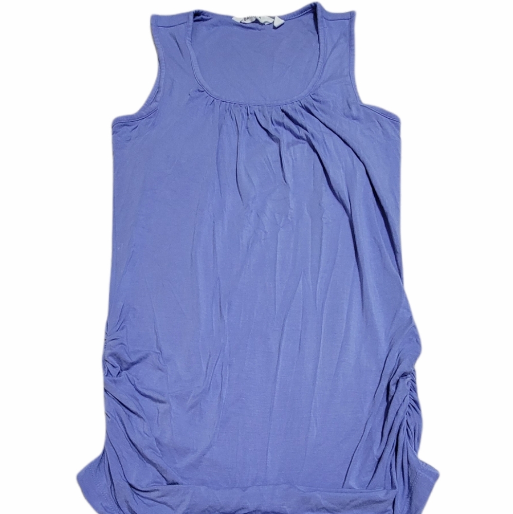 Athleta Periwinkle Blue Sleeveless Round Neck Top Size‎ S/Tall